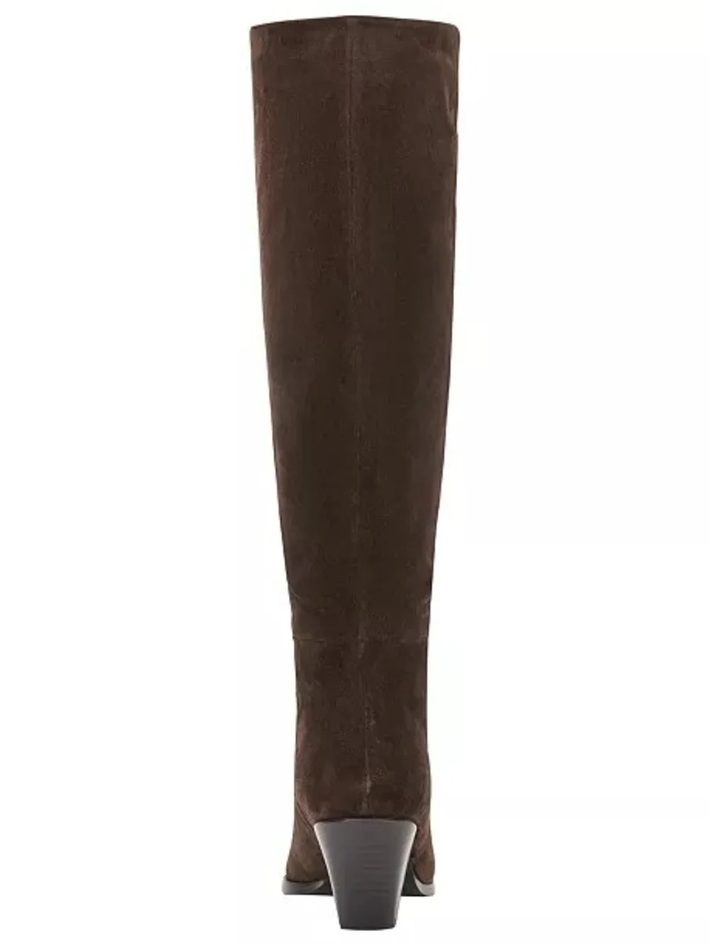 Marc Fisher LTD Tarrie Tall Boots Women’s Size 9 M Brown Pointed Toe Block Heel